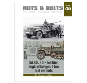 Nuts & Bolts Vol. 45 Sd. Kfz. 10 - light truck 1 ton New Free Shipping - Bild 1 von 7