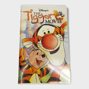 Disney The Tigger Movie VHS Winnie the Pooh Children's Cartoon Clamshell - Picture 1 of 6