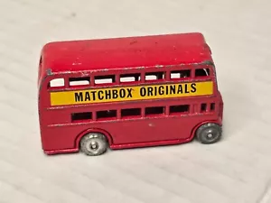 1/64 Matchbox Series A Moko Lesney No.5 LONDON VINTIGE 1954 Double Decker Bus - Picture 1 of 6