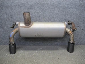 12-15 BMW F30 F32 F33 335i 335xi 435i REAR EXHAUST MUFFLER W TIPS 7602290 OEM - Picture 1 of 16