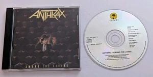 1987 CD Anthrax Among The Living Thrash Metal Rock & Roll Island Records ^ - Picture 1 of 8