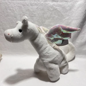 TY Beanie Baby MAGIC the White Dragon Vintage Ty Beanie Babies Plush Toy - Picture 1 of 3