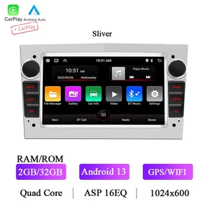 7 pulgadas Android 13 octa núcleo coche estéreo Mirrorlink Carplay Wifi GPS 4G DSP 32EQ C - Imagen 1 de 18