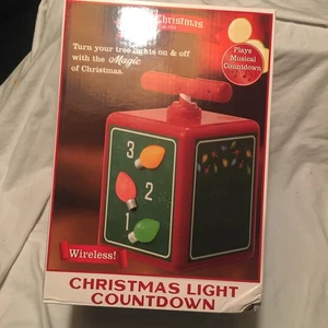Mr. Christmas, Christmas Light Countdown Tree Lights Presentation with Music NIB - Picture 1 of 8