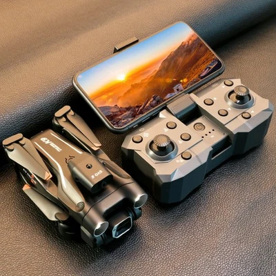 Mini Faltbar WiFi FPV Drohne Mit 8K-HD GPS Kamera Selfie RC Quadrocopter Drone ~ - Bild 1 von 4