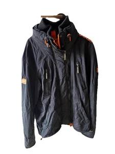 Superdry Wind Attacker / Windcheater Jacke L – Schwarz/Orange – Herren - Bild 1 von 4