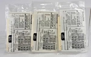 WALTHERS HO SCALE FREIGHT CAR IDENTIFYING DIMENSIONAL DATA DECAL 3-PACK - Picture 1 of 2