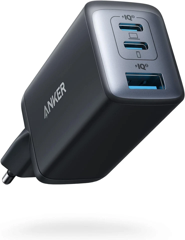 Anker Caricatore USB C rapido 735 (Nano II 65W) Pod a 3 Porte PPS Alimentatore