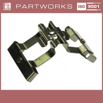 Chapa de resorte pastilla de freno para PORSCHE 981 982 Boxster Cayman 991 Carrera DELANTERA Foto 1 de 4