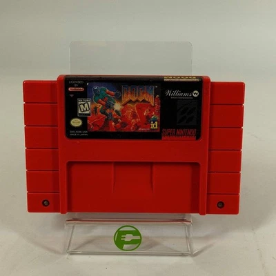 Doom (Super Nintendo SNES, 1995) - Tested - Image 1 of 4