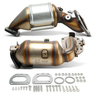 2pcs Front Catalytic Converter for Toyota Highlander Sienna Lexus RX450h RX350 - Image 1 of 4