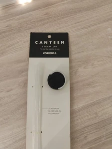 Corkcicle Canteen Straw Lid Cap - Fits 20 oz and 40oz Canteens New in package - Picture 1 of 3