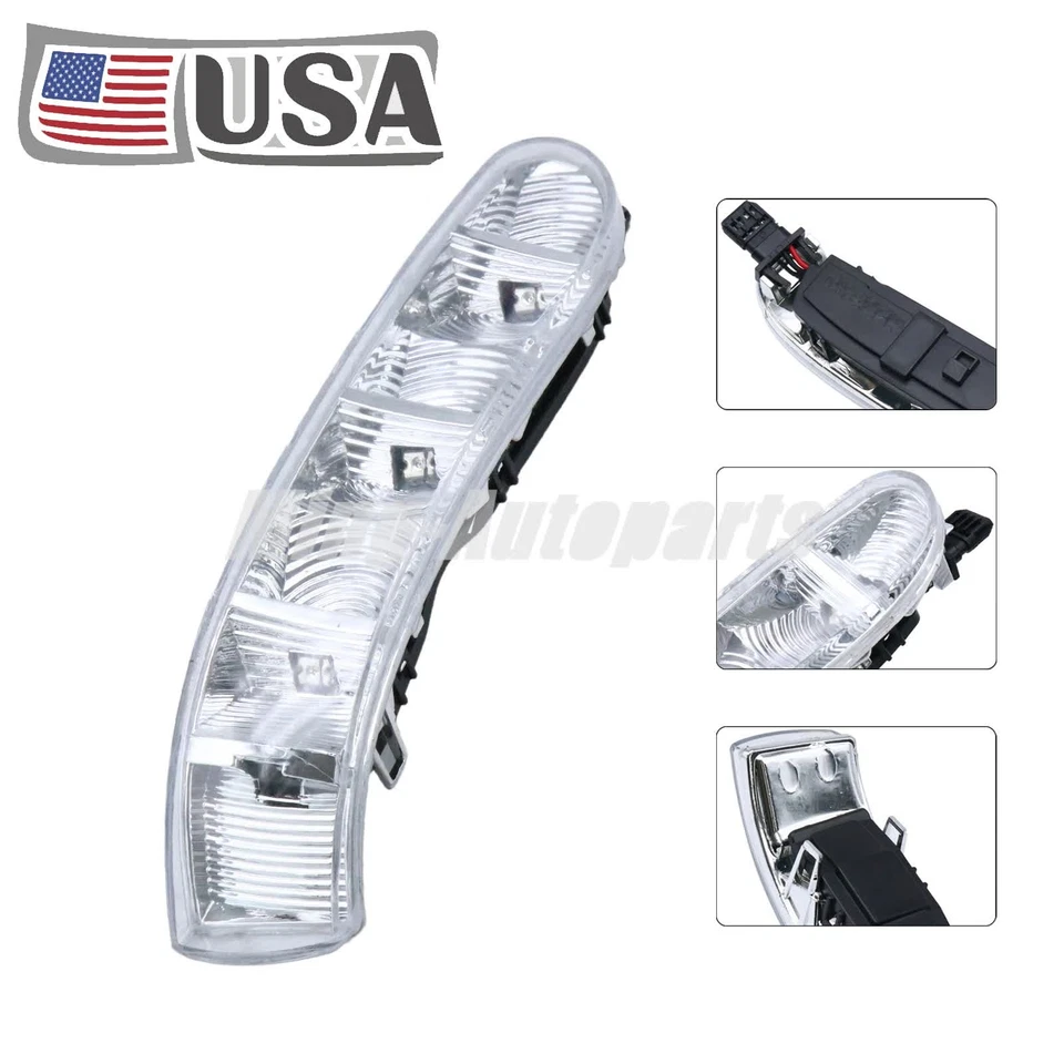1*Intermitente de luz de señal de giro del espejo retrovisor lateral izquierdo para Mercedes-Benz W220 W215 Foto 1 de 4