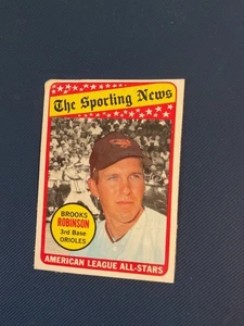 1969 Topps Brooks Robinson Sporting News All-Star Card READ!! - Picture 1 of 2