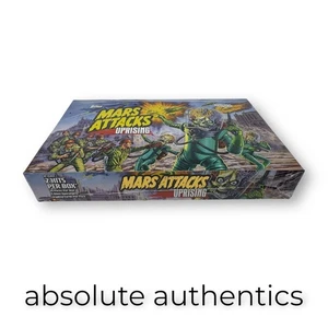 2021 Topps Mars Attacks Uprising Gold Foil Factory Sealed Box RARE SP - Bild 1 von 3