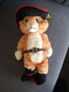 Dreamworks Shrek Puss In Boots Soft Toy Plush approx 15" tall - Picture 1 of 7