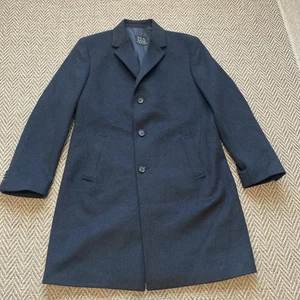 Jos A Bank  Men’s Size 40R Charcoal Gray Trench Wool Blend Old Money Classic - Picture 1 of 14