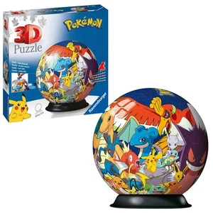 Ravensburger Puzzle 3D, Pokemon, Età Consigliata 6+, 72 Pezzi Diametro 12,9 cm & - Foto 1 di 10