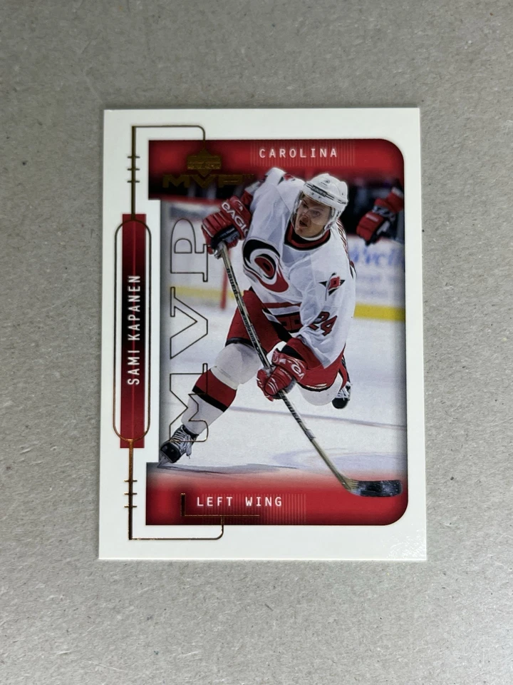 1999-00 Upper Deck MVP Sami Kapanen Carolina Hurricanes #39 - Image 1 of 2