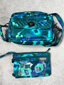 Lug Switch/Peekaboo Convertible Crossbody or Belt Bag Bauchtasche Geldbörse Floral - Bild 1 von 24
