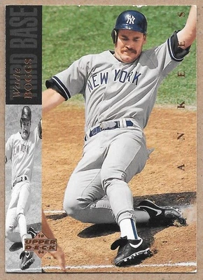 1994 Upper Deck #112 Wade Boggs New York Yankees - Image 1 of 2