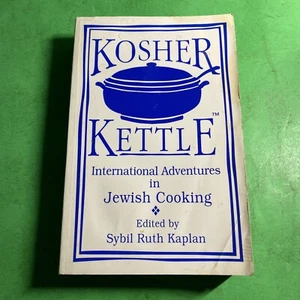 Vintage Cookbook: Kosher Kettle, International Jewish Cooking -Sybil Kaplan / SS - Picture 1 of 12