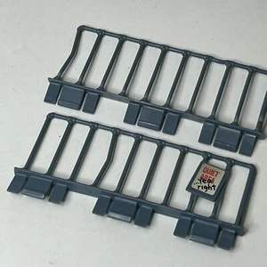 2 PARAGLI LATERALI DI RICAMBIO VINTAGE NERF BASH BACK VILEY STREET HOCKEY - Foto 1 di 4