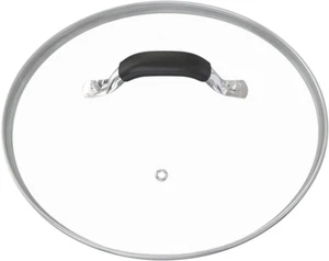 12 Inch Tempered Glass Pot Lid for Lodge Skillets and Dutch Ovens - Picture 1 of 7
