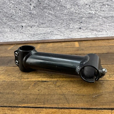Vintage Kore Stem Black No Logo 25.4 mm Clamp 1 1/8 in Threadless 130 mm Alloy - Image 1 of 4