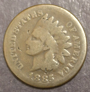 Lote de centavos indios 1885 F 248 - Imagen 1 de 2