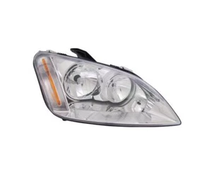 Right Headlight for Ford Focus C-Max 2003 2004 2005 2006 2007 VP768P Chrome LHD - Picture 1 of 1