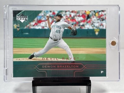 2005 Upper Dewon Brazelton #196 Tampa Bay Rays Deck Baseball Card - Image 1 of 4