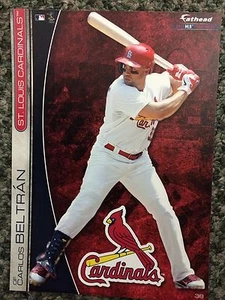 CARLOS BELTRAN ST LOUIS CARDINALS FATHEAD TRADEABLES 2013 #38 w/free Shipping - Picture 1 of 1