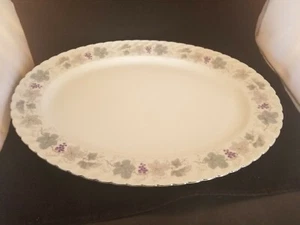 Bordeaux platter Bavaria Germany grape pattern - Picture 1 of 4