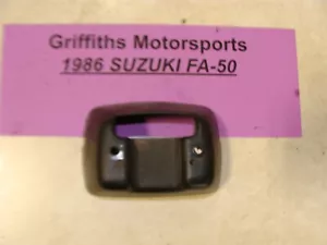 1986 SUZUKI SHUTTLE FA50g moped oem plastic cover bottom lower ignition switch - Picture 1 of 8
