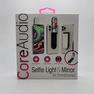 CoreAudio Selfie Rechargeable Lumière et Miroir pour Smartphones 3 Modes Rose - Photo 1 sur 3