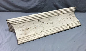 Architectural Distressed Embossed Reclaimed 36" Tin Mantle Shelf Old 1533-24B - Picture 1 of 13