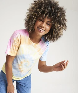 JT002 T-Shirt Krawatte Farbstoff Unisex. Festival Hippie TUMBLR Mode Top Slogan Geschenke - Bild 1 von 11