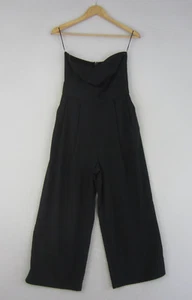Seed Heritage Jumpsuit Womens 10 Wide Leg Strapless Trousers Event Formal Career - Picture 1 of 19