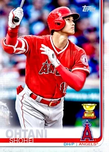 Shohei Ohtani GOLD ROOKIE CUP TOPPS INVESTMENT CARD BATTING DODGERS MVP ROY MINT - Picture 1 of 2