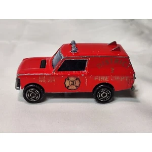 1980s Majorette Range Rover #246 Fire Truck - Picture 1 of 6