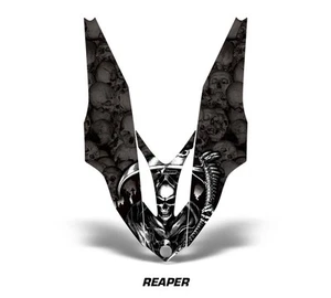 SOLO CAPUCHA trineo calcomanías gráficas pegatinas para Yamaha Apex 2006-2010 REAPER K - Imagen 1 de 2