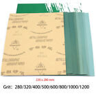Sandpaper Sheets Sand Paper Abrasive 230 x 280 mm Grit 280-1200 For Metal Wood