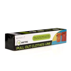 Línea de ropa Orwell Pull Out 18 metros 5 líneas de secado - Imagen 1 de 2