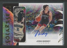 2022-23 Josh Giddey Auto Panini Photogenic Solarise Autographs
