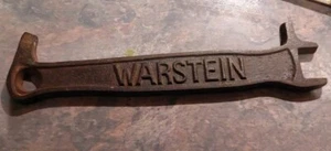 WARSTEIN RIEGEL FÜR Ofentür Ofenklappe Gußeisen Antik Alt - Bild 1 von 6