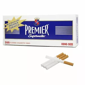 Premier Full Flavor King Size - 3 scatole - scatola da 200 tubi Supermatic - Foto 1 di 4