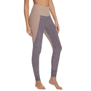 Beyond Yoga Leggings Damen mittelblau beige Spacedye Off Duty hohe Taille Yog - Bild 1 von 9