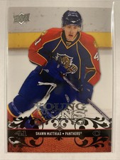 2008-09 Upper Deck Young Guns Rookie #219 Shawn Matthias YG RC Florida Panthers