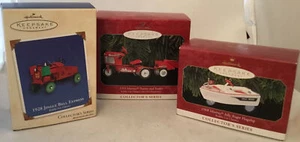 Set of 3 Hallmark Keepsake Ornaments, Kiddie Car Classics (1999-2002) - Picture 1 of 2